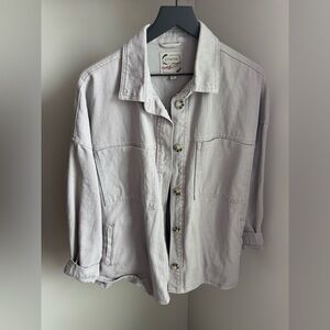 Stoosh Light Gray Jean Jacket
